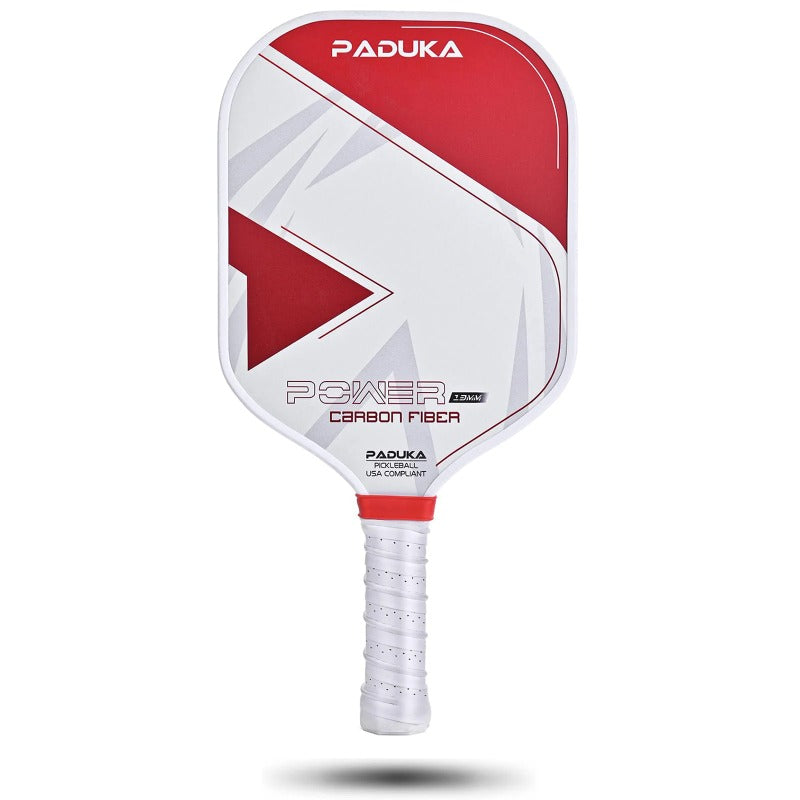 ThermoForce T700 Carbon Fiber 13mm Pickleball Paddle PP Honeycomb Core | Red Falcon