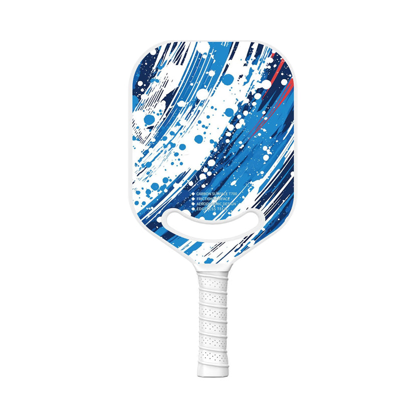 ThermoForce T300 Carbon Fiber 3K Textured 16mm Pickleball Paddle PP Honeycomb Core | Aqua Storm