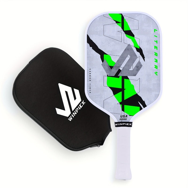 ThermoForce T700 Carbon Fiber 16mm Pickleball Paddle PP Honeycomb Core | Literary Arc