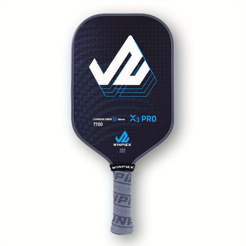 ThermoForce T700 Carbon Fiber 16mm Pickleball Paddle PP Honeycomb Core | Spire Sapphire