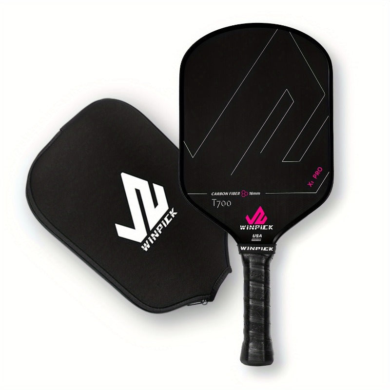 ThermoForce T700 Carbon Fiber 16mm Pickleball Paddle PP Honeycomb Core | Bloom