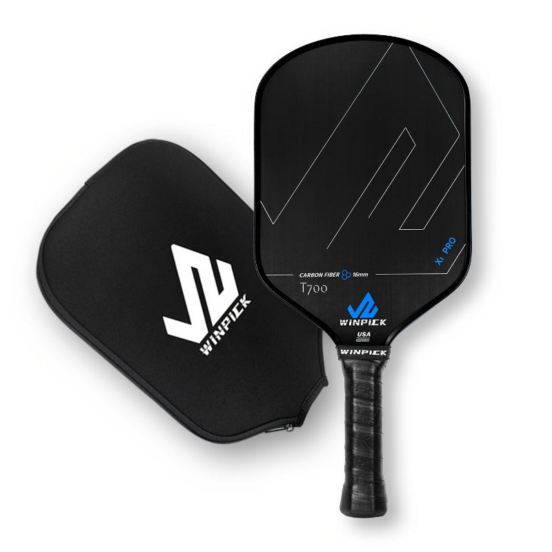 ThermoForce T700 Carbon Fiber 16mm Pickleball Paddle PP Honeycomb Core | Glacier