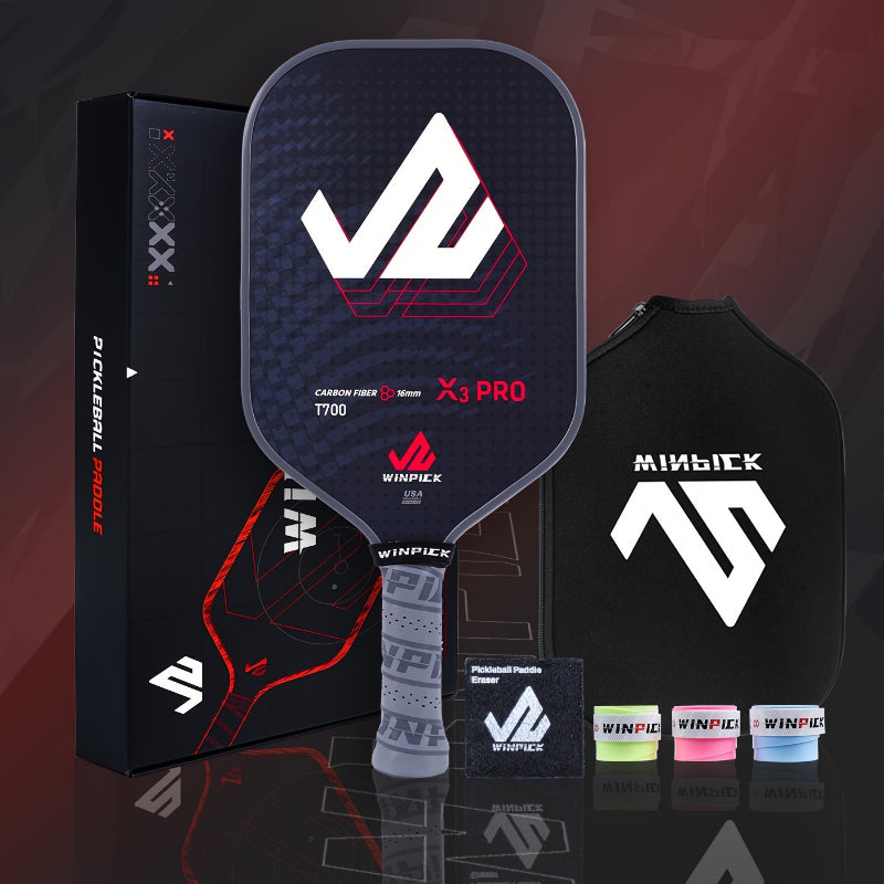 ThermoForce T700 Carbon Fiber 16mm Pickleball Paddle PP Honeycomb Core | Nebula