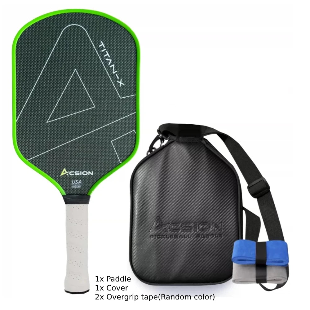 ThermoForce Titanium T700 Carbon Fiber 16mm Pickleball Paddles PP Honeycomb Core | Volt Titan