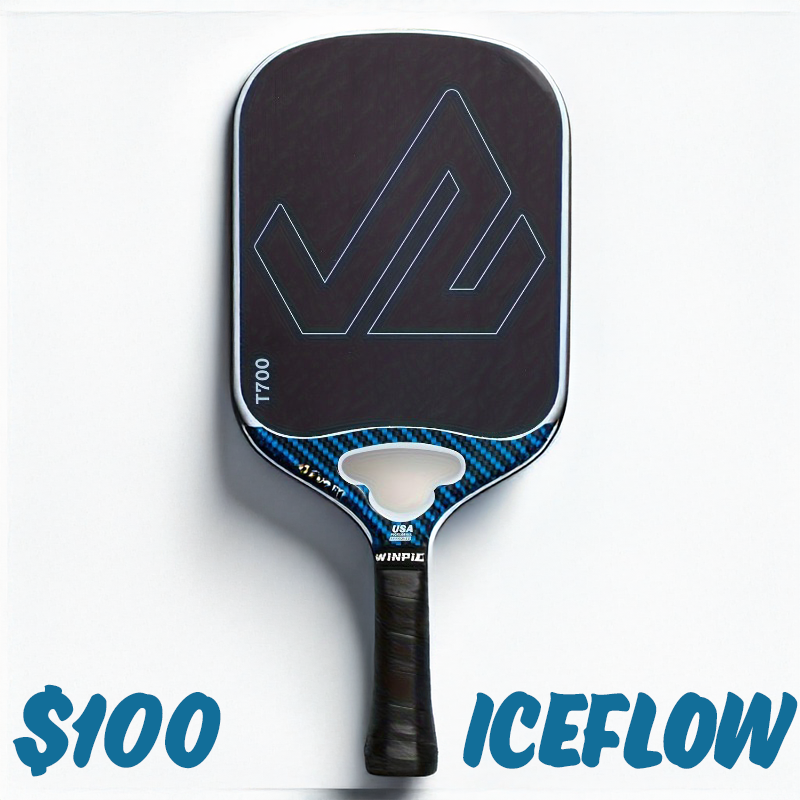 ThermoForce T700 Carbon Fiber 16mm Pickleball Paddle PP Honeycomb Core | Iceflow