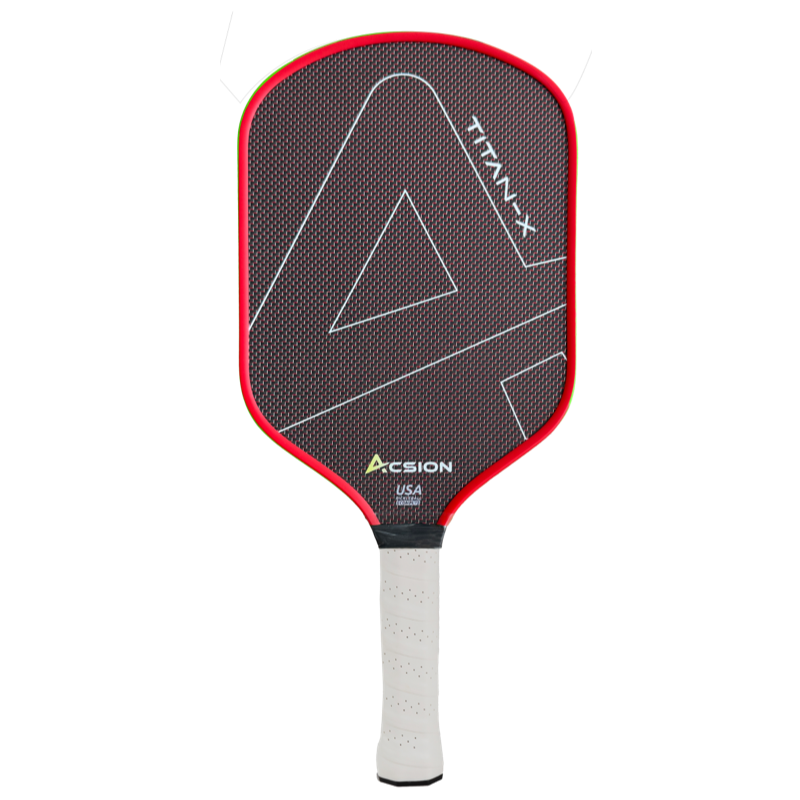 ThermoForce Titanium T700 Carbon Fiber 16mm Pickleball Paddles PP Honeycomb Core | Titan Crimson