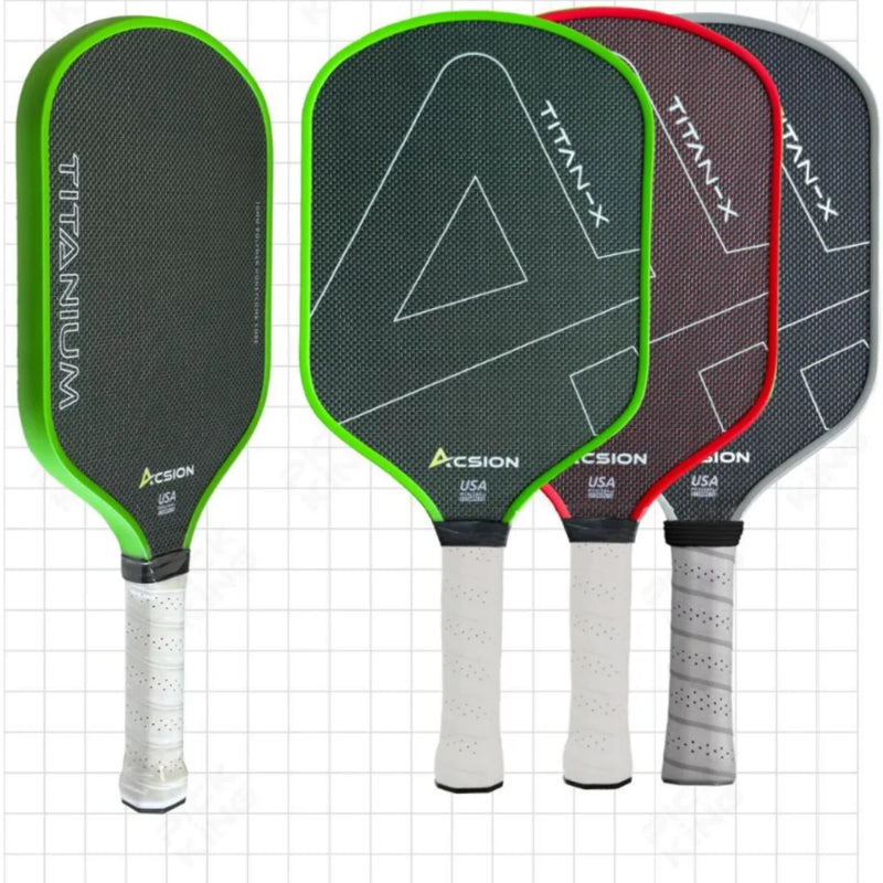 ThermoForce Titanium T700 Carbon Fiber 16mm Pickleball Paddles PP Honeycomb Core | Titan Crimson