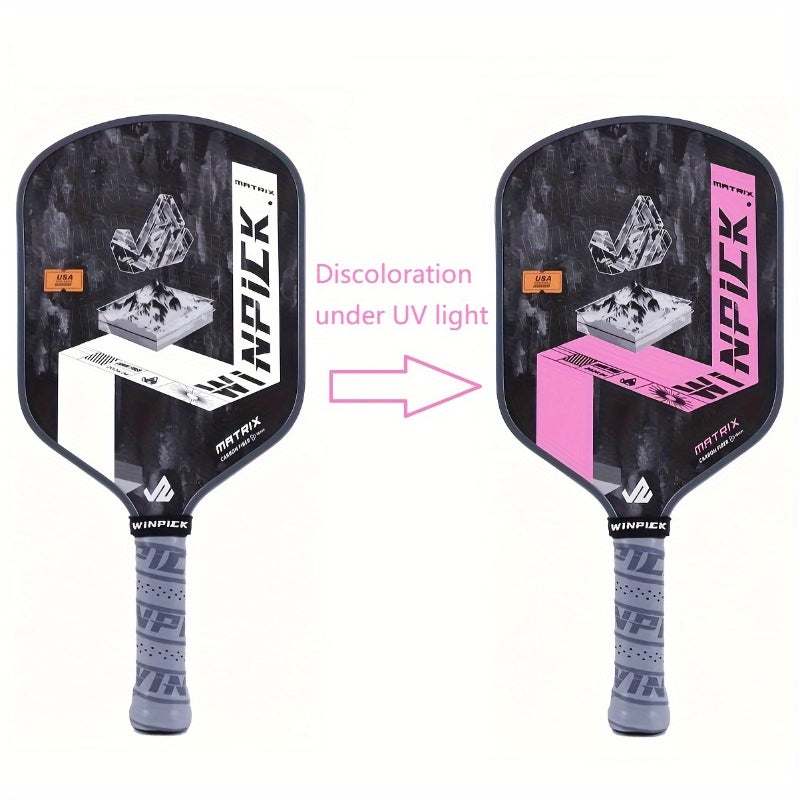 ThermoForce T700 Carbon Fiber 16mm Pickleball Paddle PP Honeycomb Core | RoséGlow