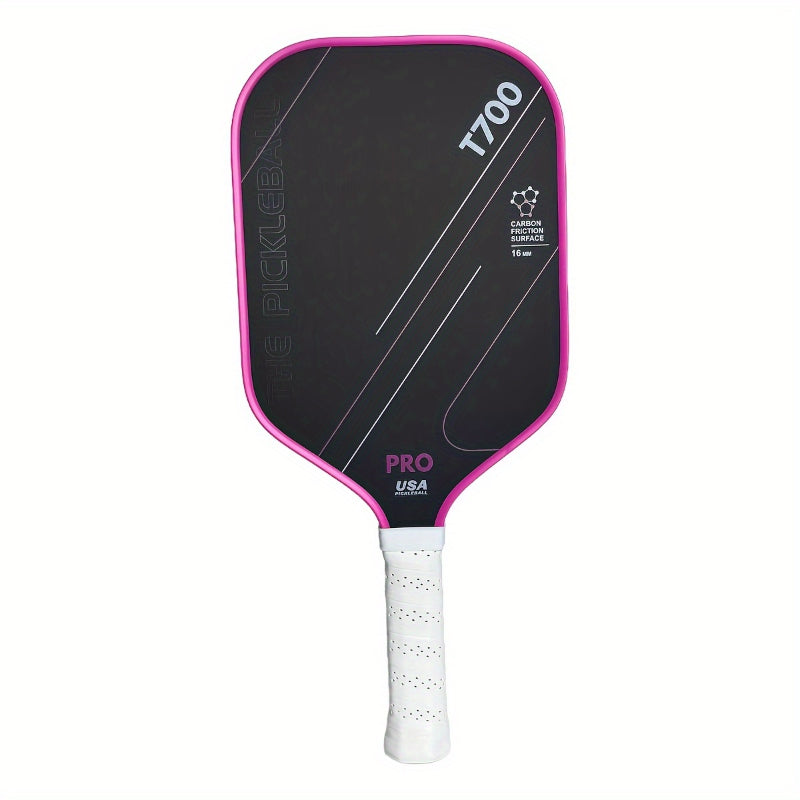 ThermoForce T700 Carbon Fiber 16mm Pickleball Paddle PP Honeycomb Core | Magenta