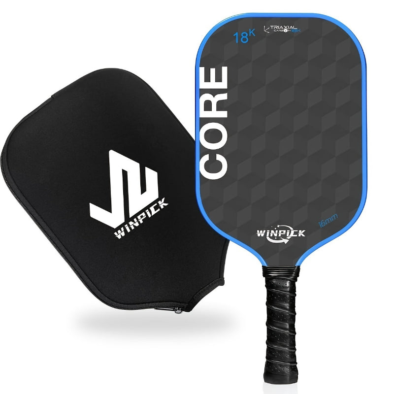 Pro-Comp ThermoForce T700 Carbon Fiber 18K Textured 16mm Pickleball Paddle PP Honeycomb Core | Cobalt Core