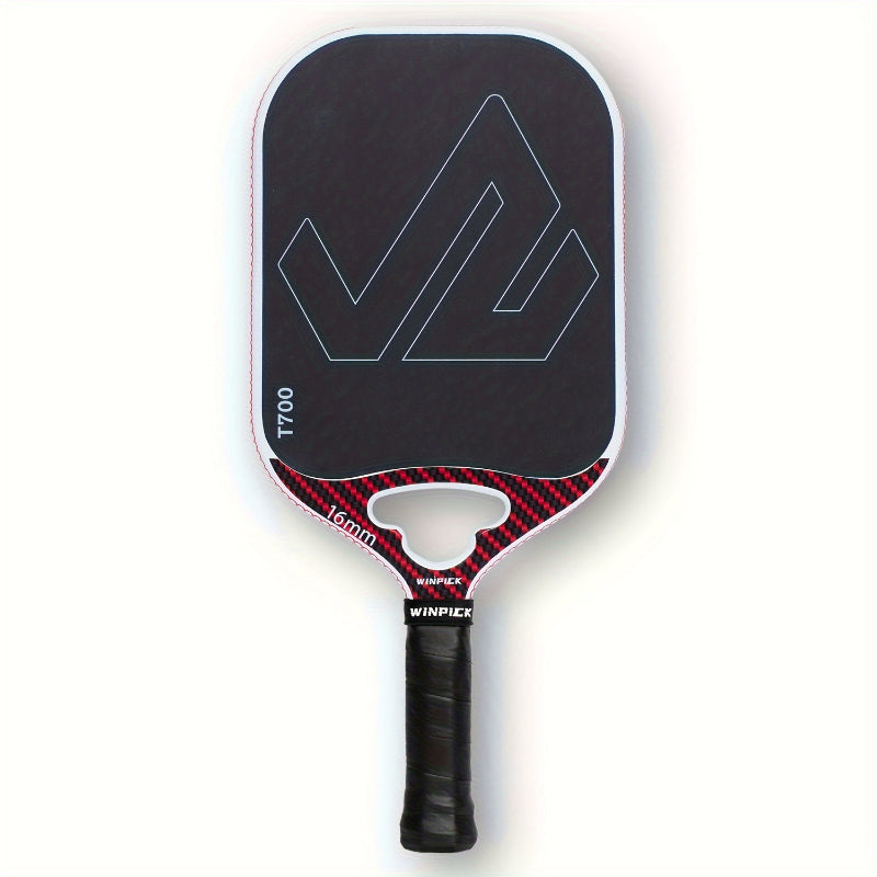 ThermoForce T700 Carbon Fiber 16mm Pickleball Paddle PP Honeycomb Core | Ruby