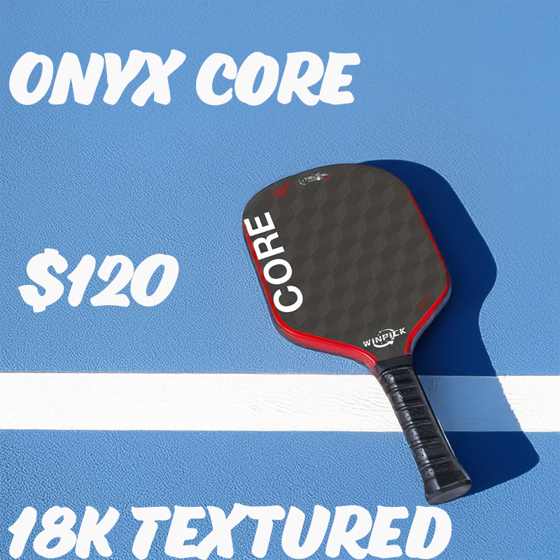 Pro-Comp ThermoForce T700 Carbon Fiber 18K Textured 16mm Pickleball Paddle PP Honeycomb Core | Onyx Core